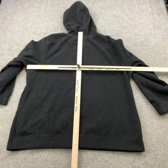 Disney Mickey Mouse Hoodie Womens 2XL Black Zip Up Fleece Sweatshirt Plus Size - Picture 11 of 13